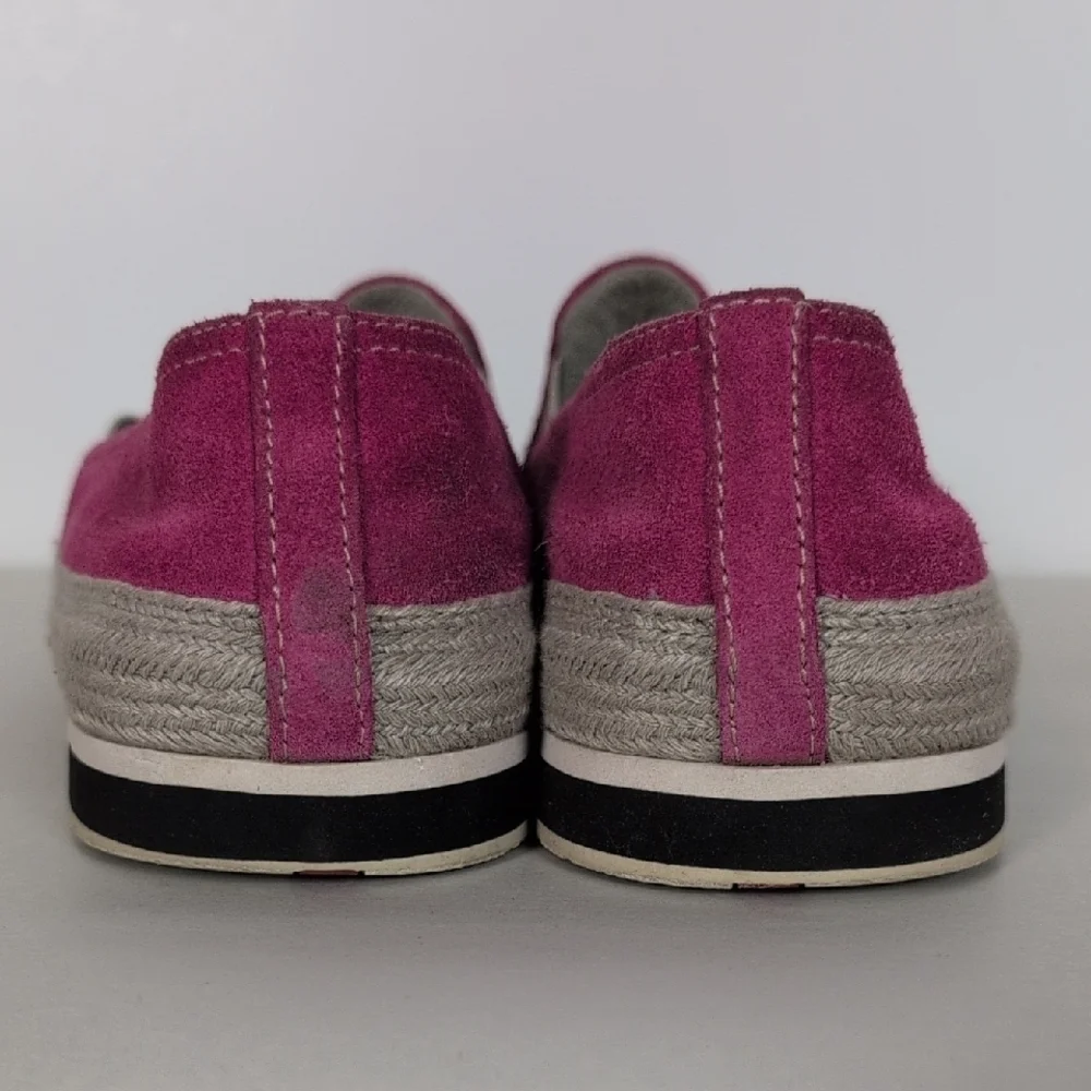 Prada Suede Espadrille Slip-Ons